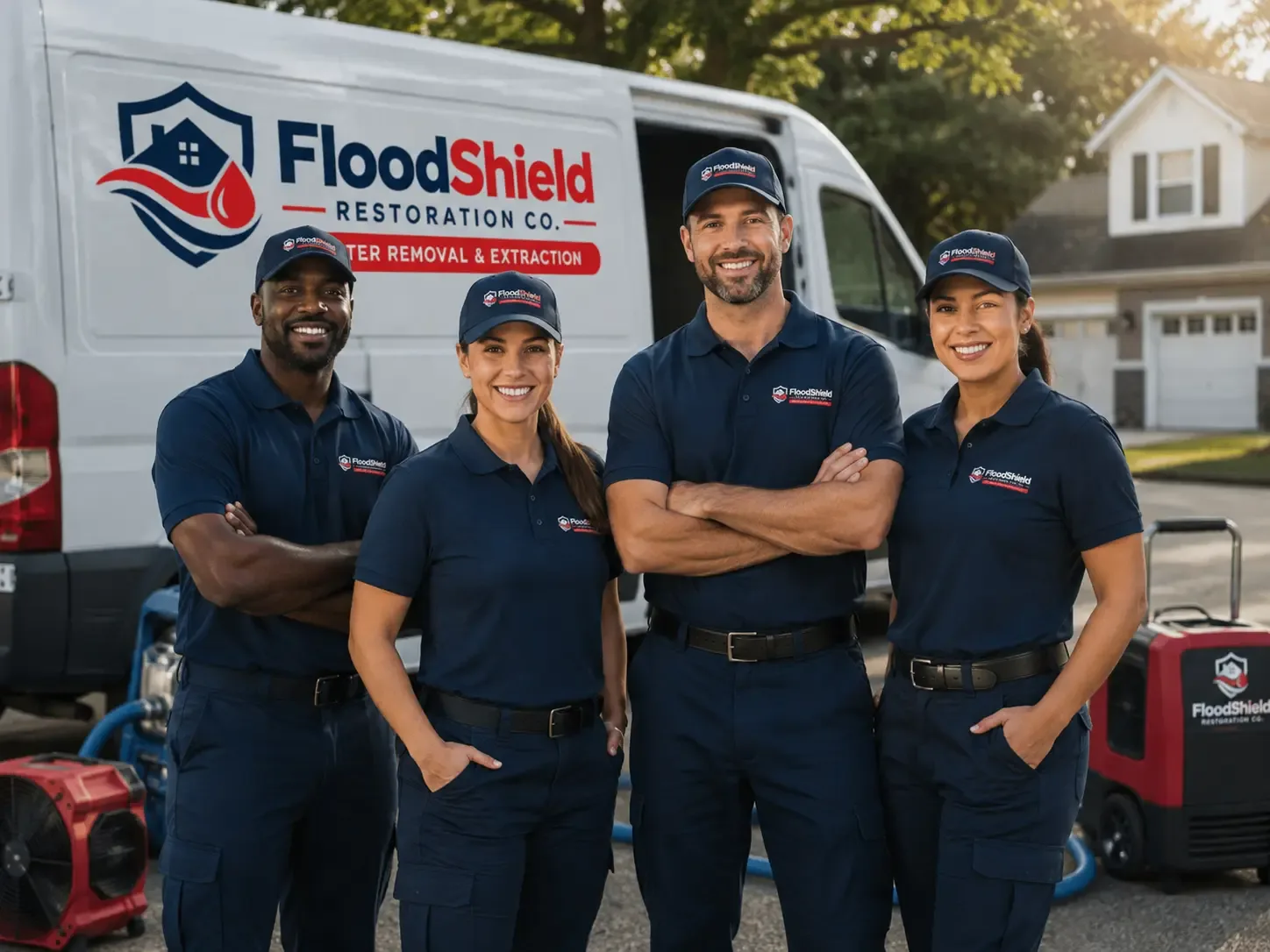 Flood Damage Restoration company in Represa, CA
